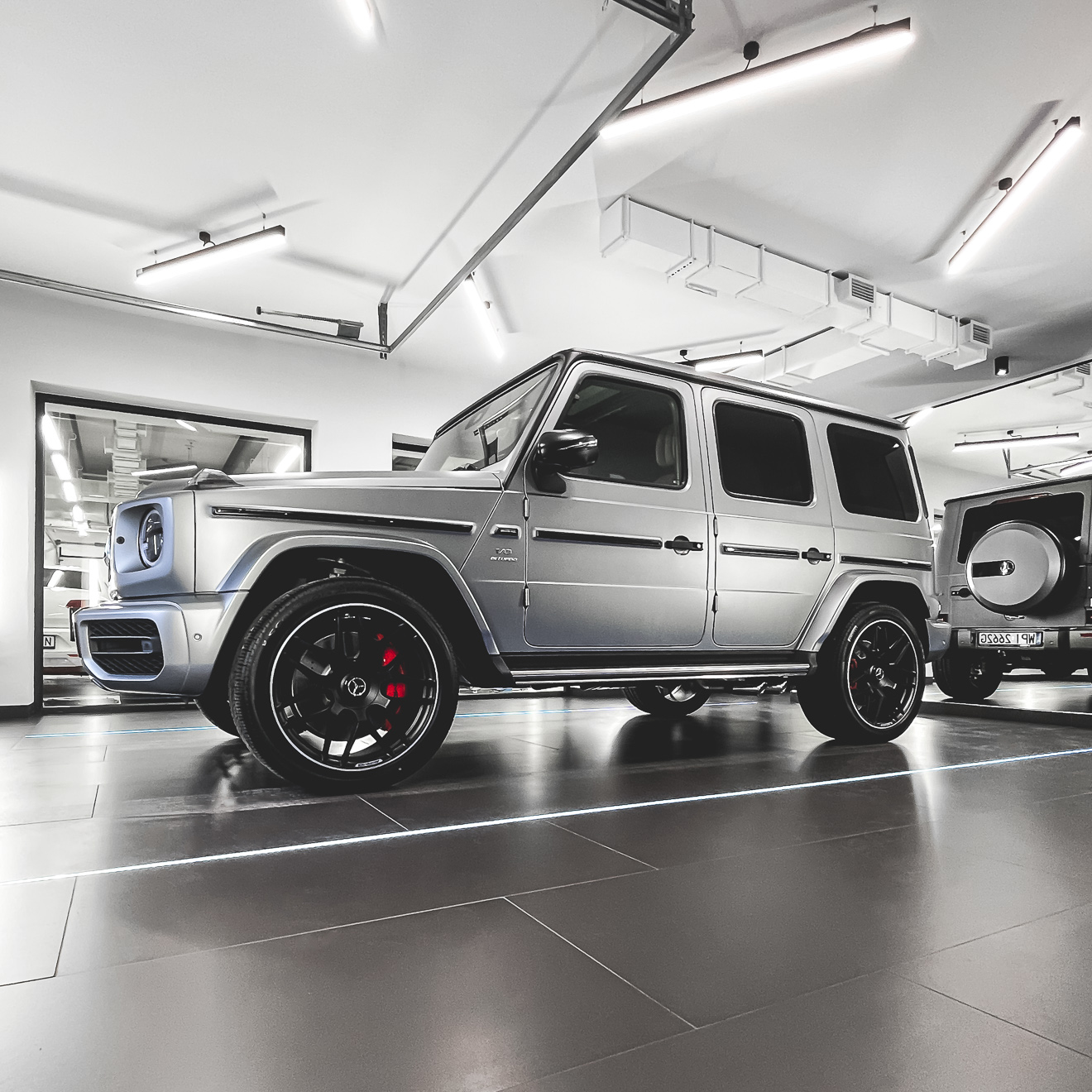 Mercedes G AMG 63 zabezpieczony folią ochronną Ragnarok®.